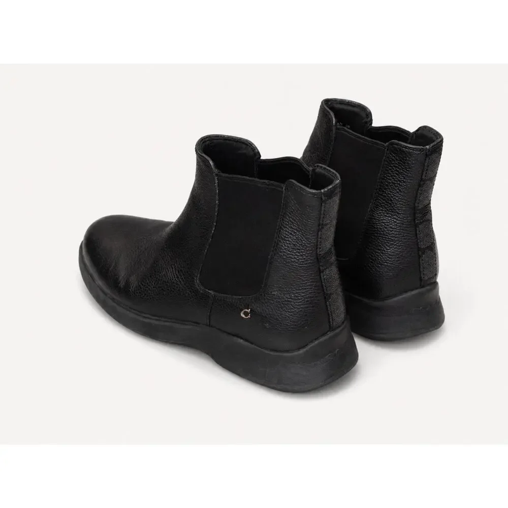 Coach CitySole G5403 Black Leather Chelsea Boots Men’s SIZE 9.5